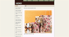 Desktop Screenshot of heikoinc.com